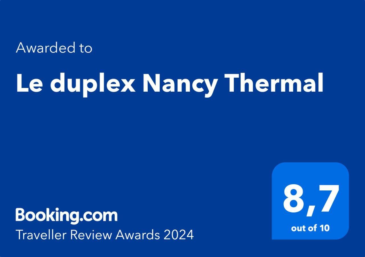 Le Duplex Nancy Thermal 외부 사진